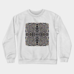 Colorful Abstract Hand Drawing Crewneck Sweatshirt